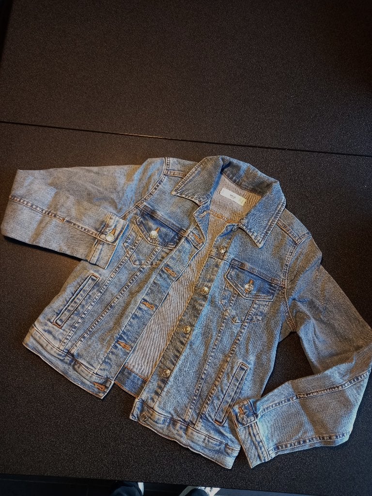 Dameskleding – Jeansjasje Mango – maat S, Kleding | Dames, Mango, Blauw, Ophalen of Verzenden, Maat 36 (S)