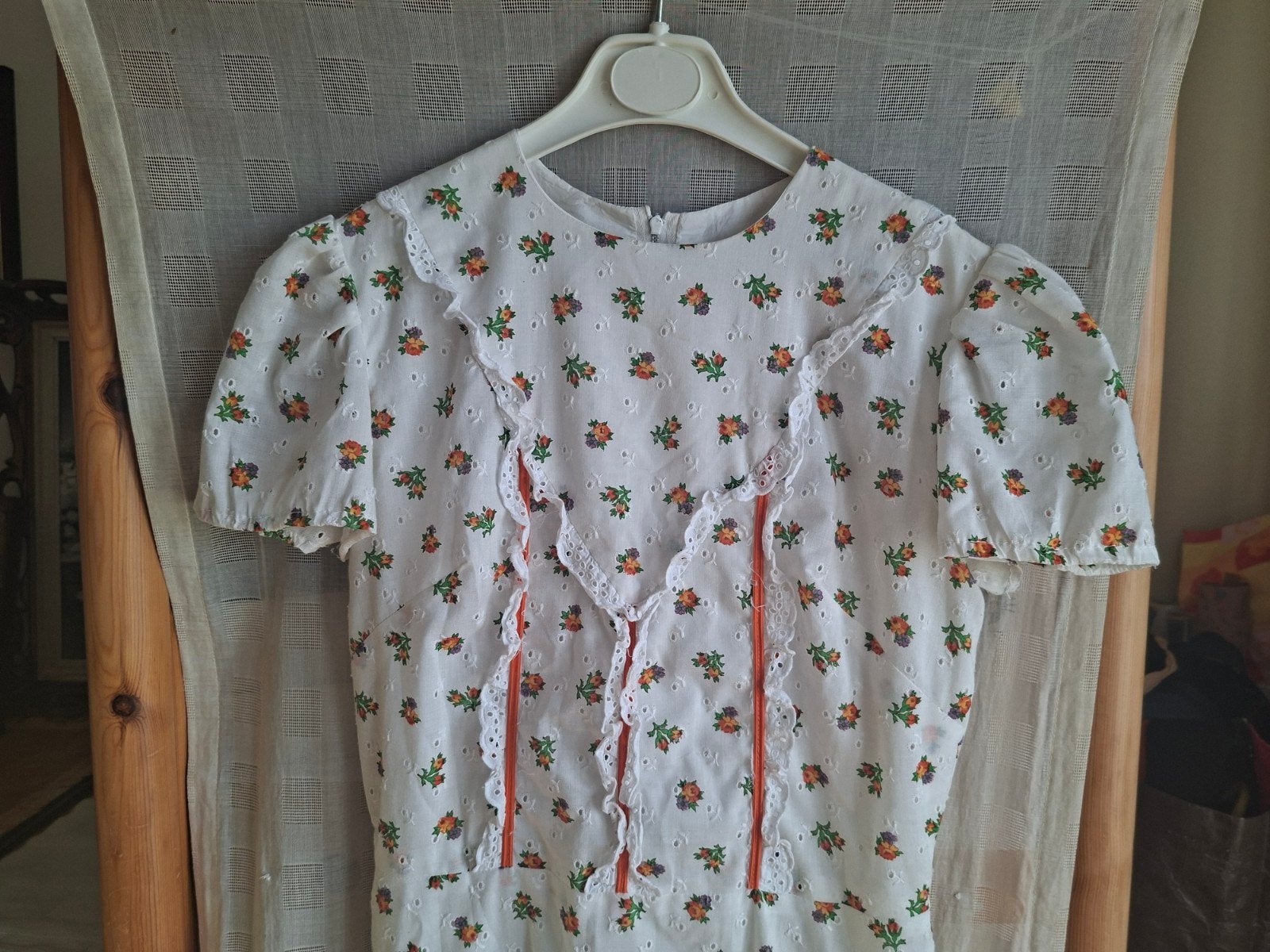 jurk maxi, Ophalen, Maat 36 (S), Meerkleurig