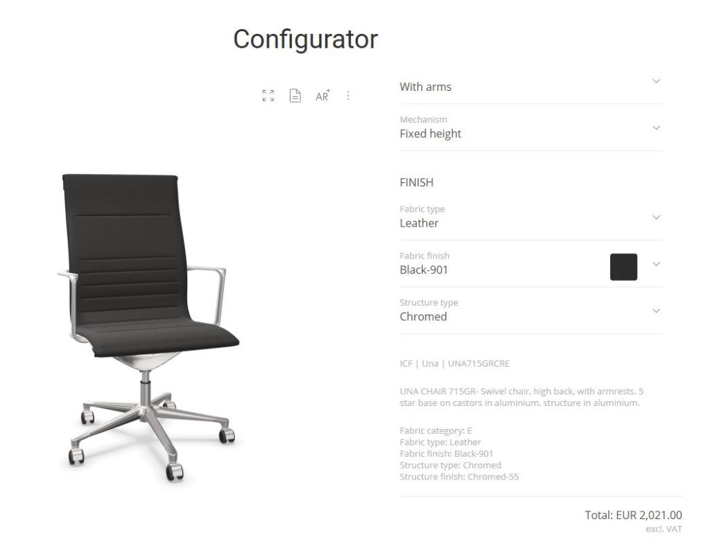Lot de 5 Fauteuils de direction design NEUFS, Maison & Meubles, Neuf, Italie, Enlèvement ou Envoi, ICF