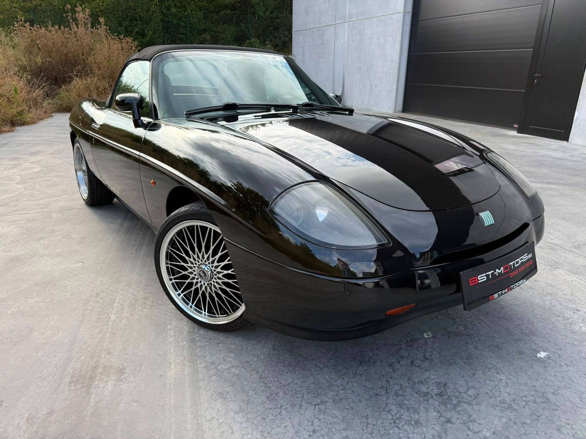 Fiat Barchetta 1.7i 16v/Zwart/17 INCH ALU/DAB/BLUETOOTH, Autos, Achat, Entreprise, Boîte manuelle, 131 ch