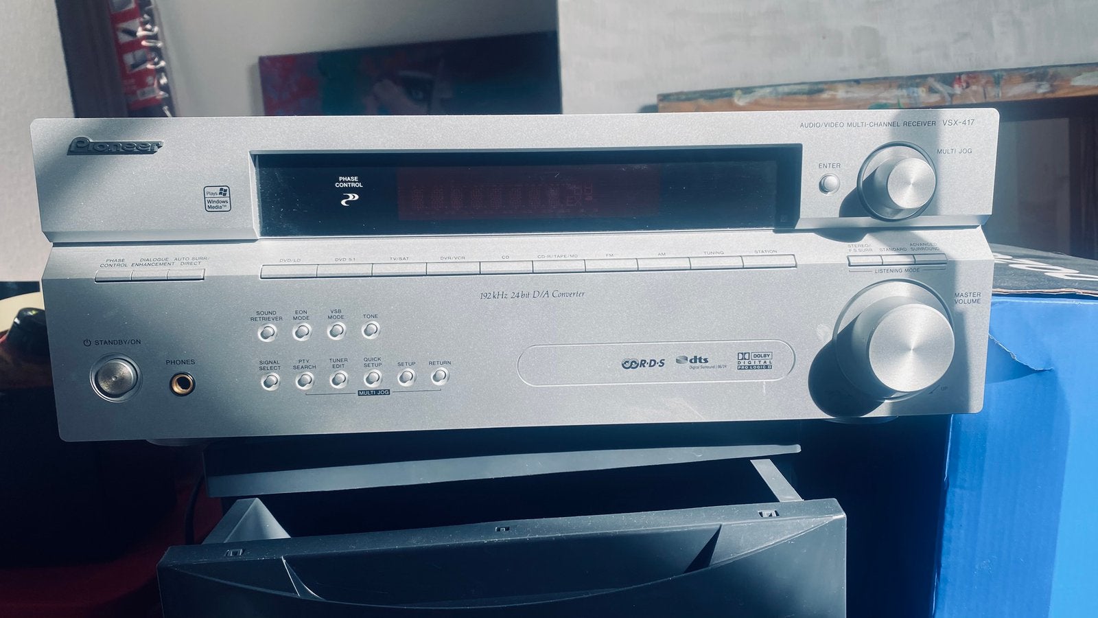 Pioneer VSX-417 surround receiver, Ophalen, Gebruikt, Pioneer