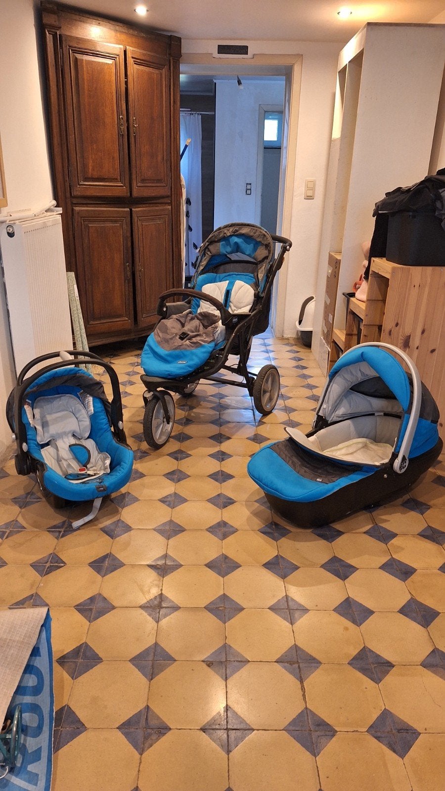 Poussette évolutive Chicco Trio, Enlèvement, Poussette