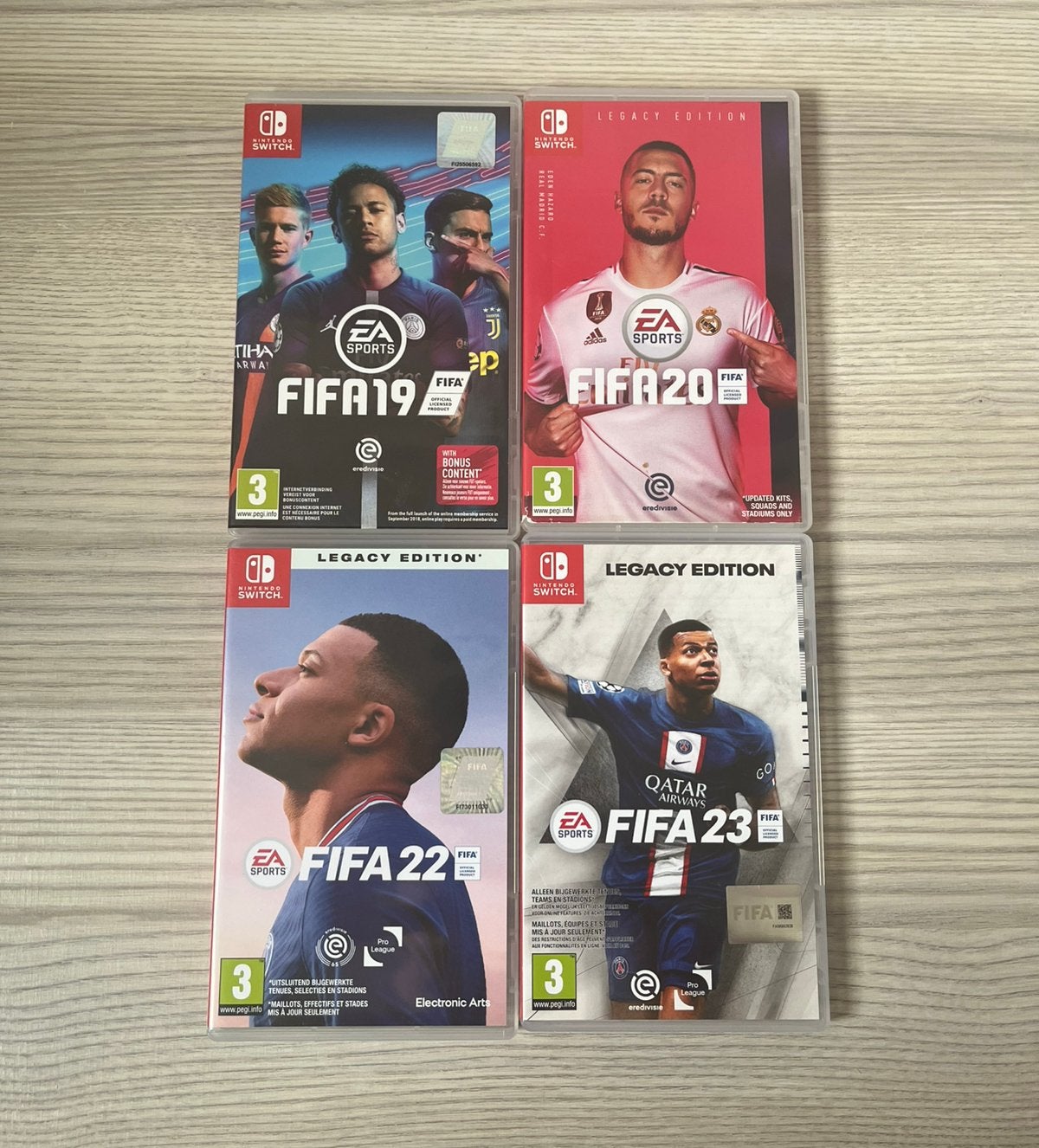 4 Fifa Spelletjes Nintendo Switch, Consoles de jeu & Jeux vidéo, Jeux | Nintendo Switch, Enlèvement, Comme neuf