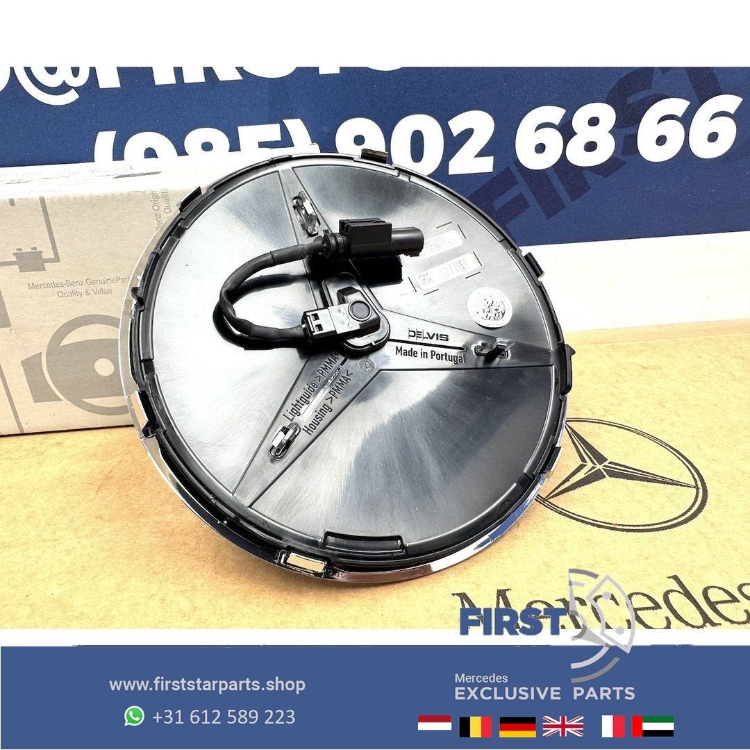 A2438100000 Mercedes STER LOGO VERLICHT GLANS CHROOM W176 W1, Utilisé, -, -, Enlèvement ou Envoi