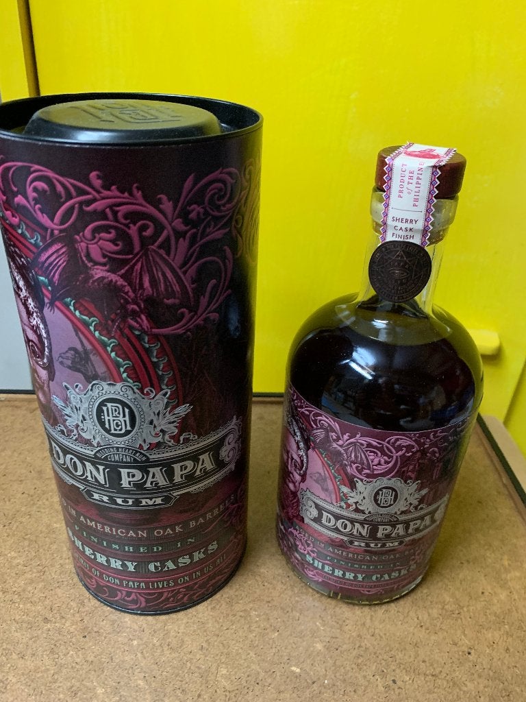 Don Papa rum, Enlèvement ou Envoi