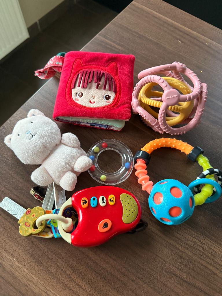Lot jouets bébé, Enfants & Bébés, Enlèvement, Comme neuf, Hochet