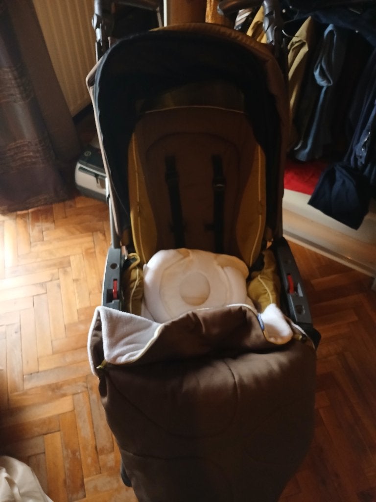 Trio pousette Chicco, Autres marques, Poussette combi, Avec siège auto, Enlèvement