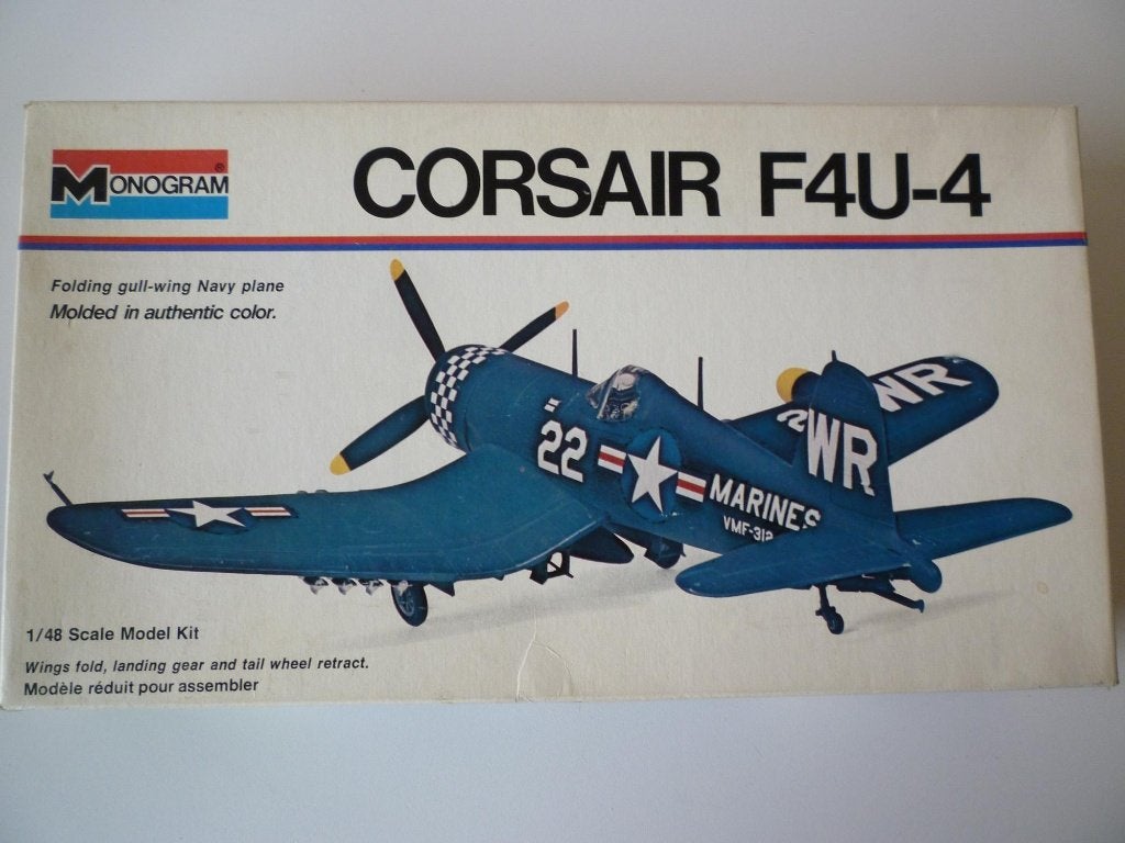 Maquette “Corsair F4U-4” de Monogram, Enlèvement ou Envoi, Comme neuf