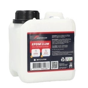 EPDM bodemlijm, 1liter(4m²), Doe-het-zelf en Bouw, Ophalen, Overige materialen, Overige kleuren, Nieuw