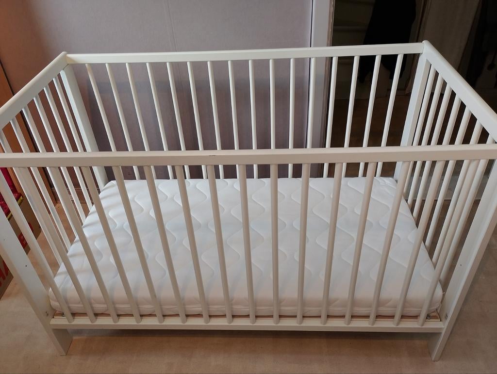 Babybed 120x60, Kinderen en Baby's, Ophalen, Matras