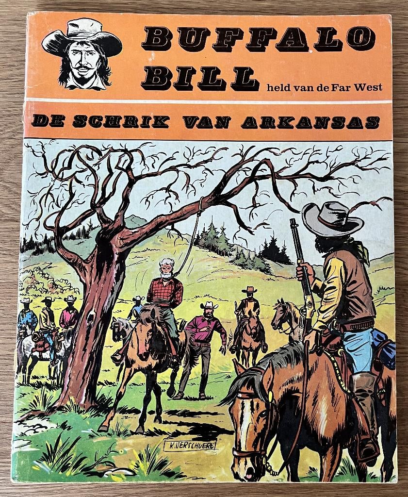 Buffalo Bill - De schrik van Arkansas -3-1e dr(1967) Strip, Eén stripboek, Gelezen