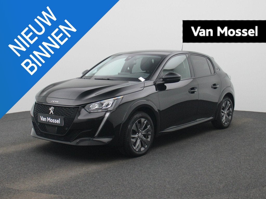 Peugeot e-208 EV Allure Pack 50 kWh CLIMATE CONTROL | NAVIGA, Gebruikt, 136 pk, Leder en Stof, 5 zetels