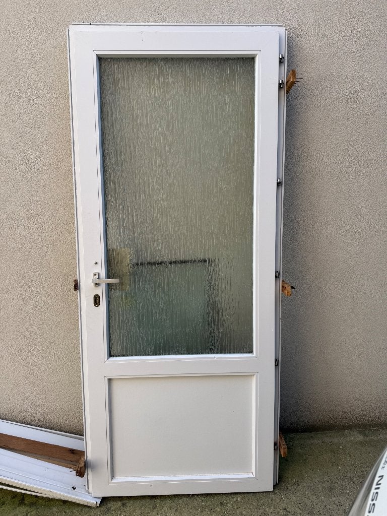 Voordeur, Doe-het-zelf en Bouw, Ophalen, Gebruikt, 80 tot 100 cm, 215 cm of meer