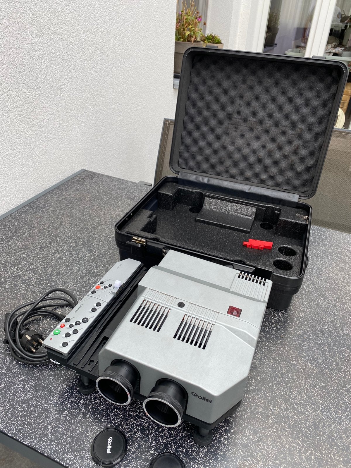 Diaprojector, Ophalen, Zo goed als nieuw