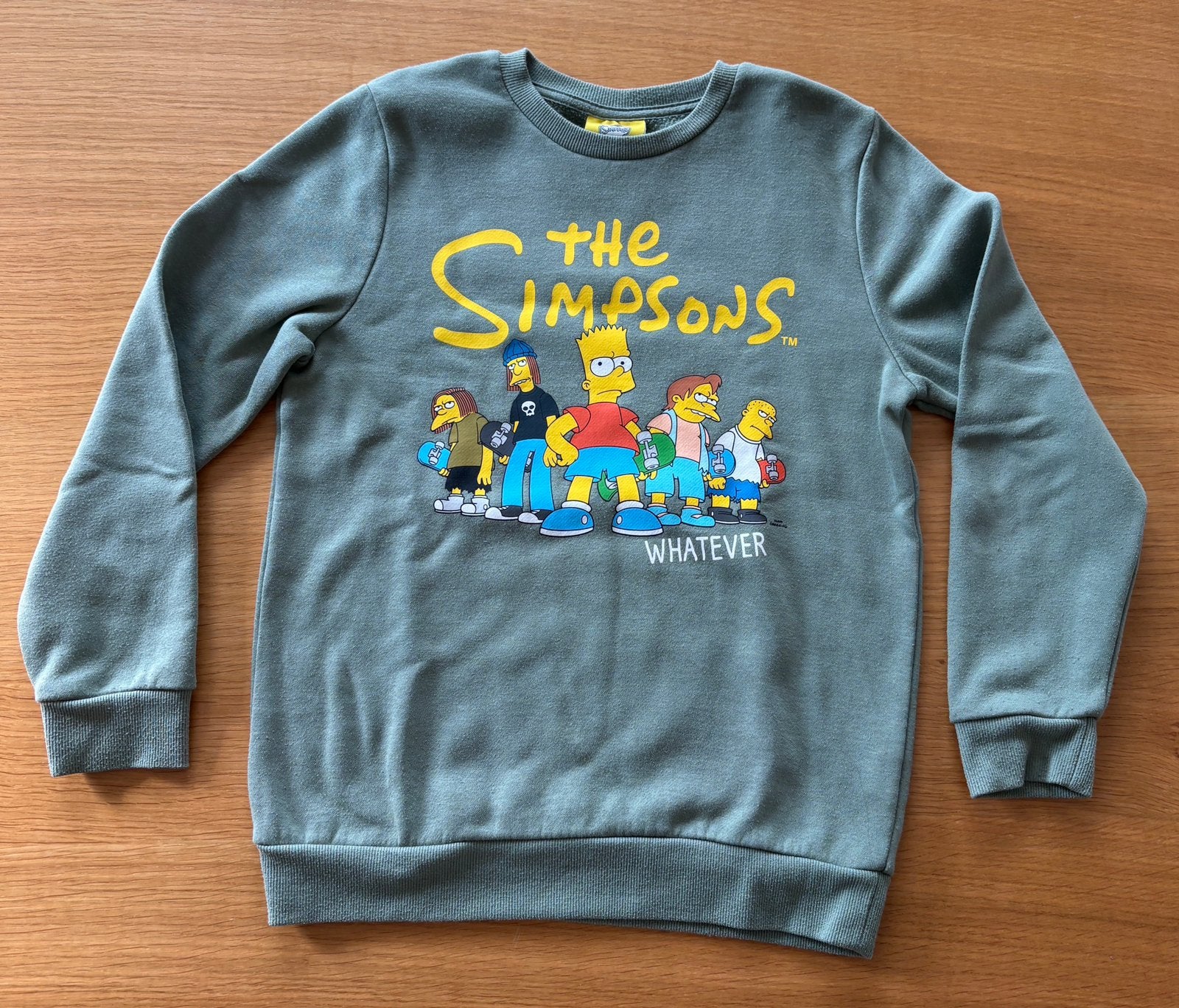 Sweat kaki  The Simpsons PRIMARK - 10-11 ans - 7€, Ophalen of Verzenden, Zo goed als nieuw, Jongen