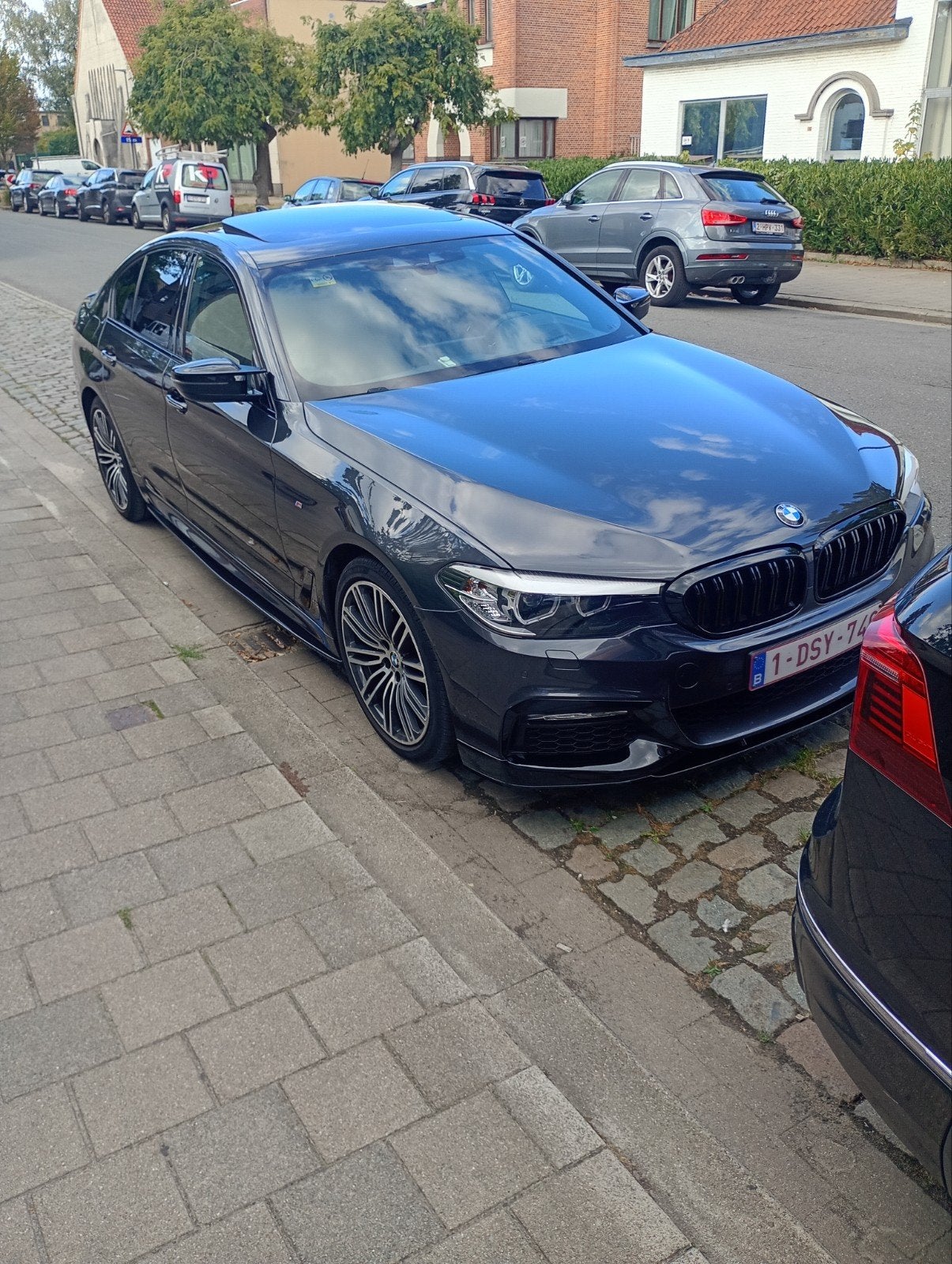 bmw 520d xdrive  Mpakket full option, Cuir, Capteur de lumière, Autres couleurs, Noir