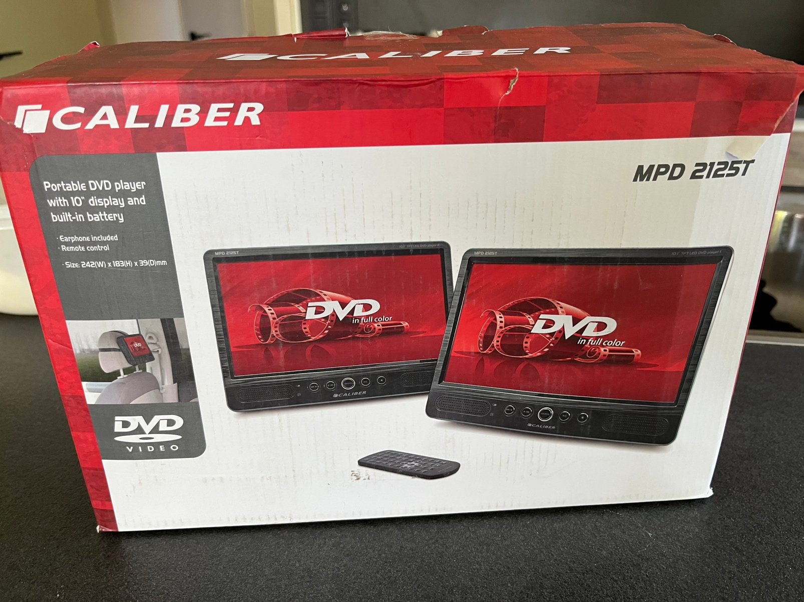 2 draagbare dvd spelers voor in de auto, Audio, Tv en Foto, DVD spelers, Ophalen, Zo goed als nieuw