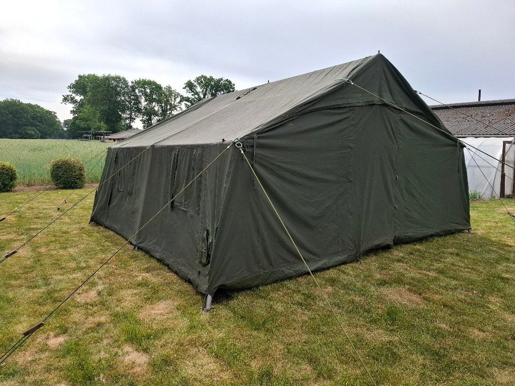 Legertent - Seniortent – 5,5m x 5m, Caravanes & Camping, Enlèvement, Plus de 6