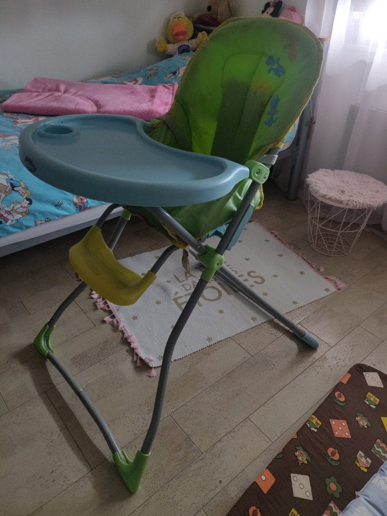 Chaise haute enfant "babideal", Enlèvement, Comme neuf