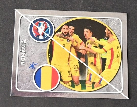 Panini Euro 2016/Photo de l'équipe de Roumanie, Envoi, Neuf, Affiche, Image ou Autocollant
