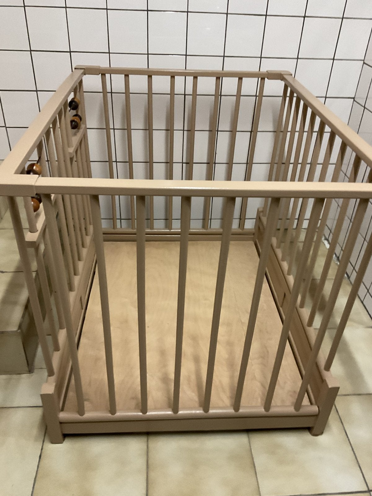 Babypark, Kinderen en Baby's, Ophalen, Gebruikt, Rechthoekig, In hoogte verstelbaar
