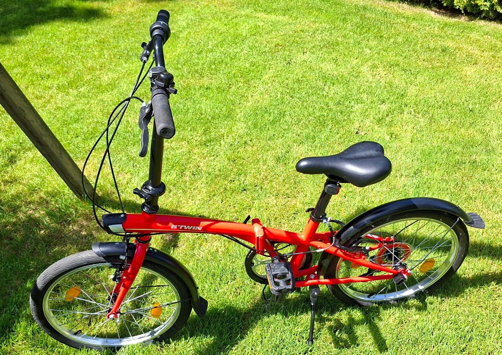 vélo pliable Décathlon excellent état, Vitesses, Frein sur jante, Comme neuf, Enlèvement