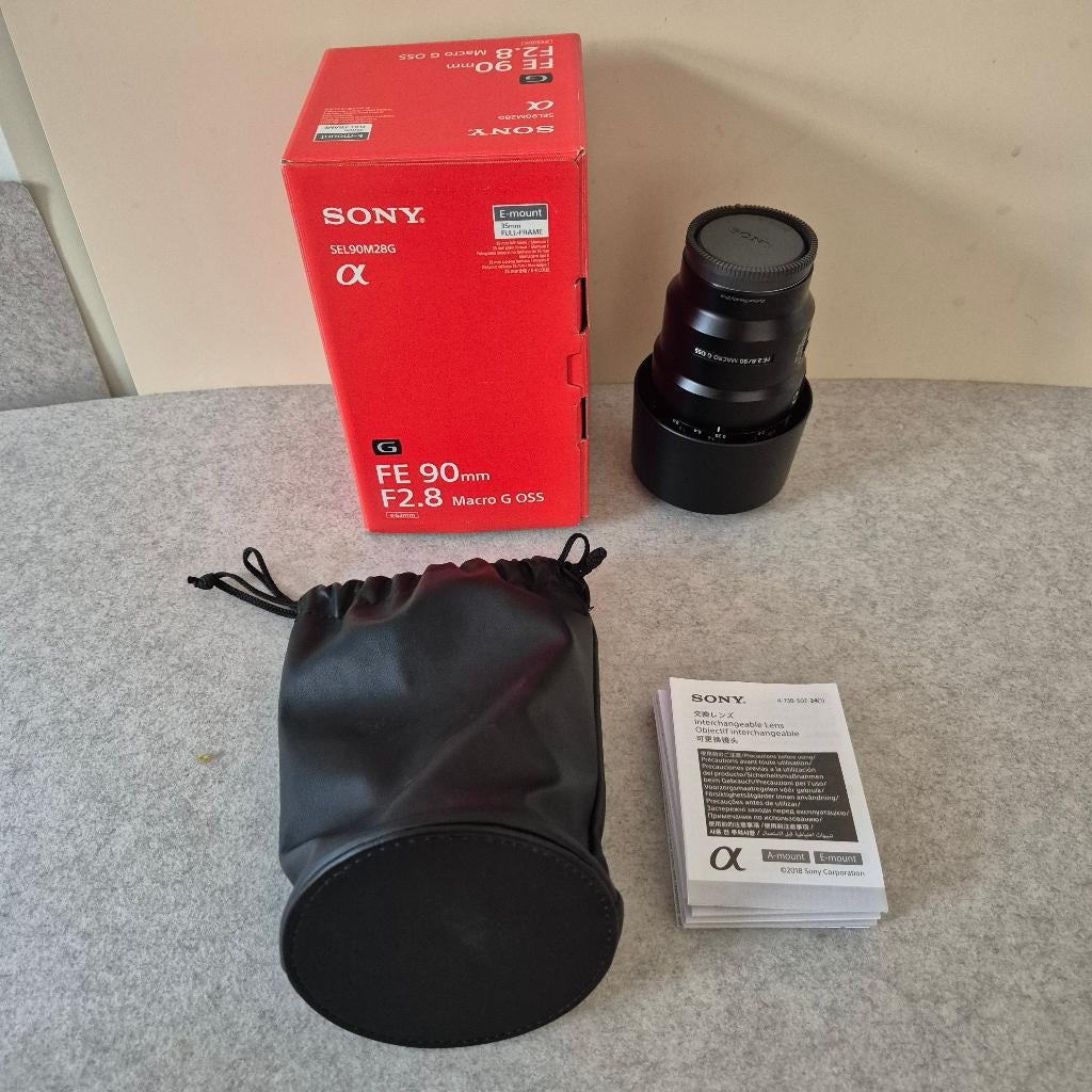 Sony macro lens FE 90 mm, Ophalen of Verzenden