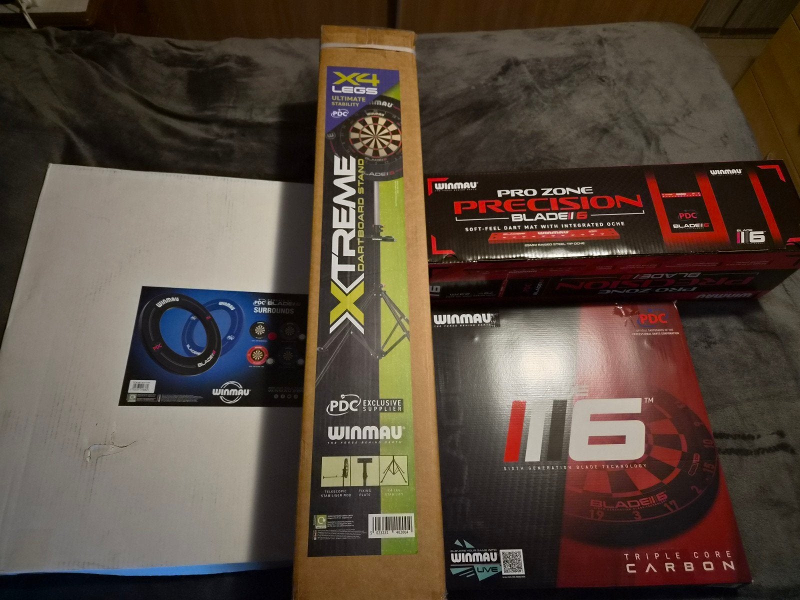 complete set up darts (TOPmateriaal)., Enlèvement