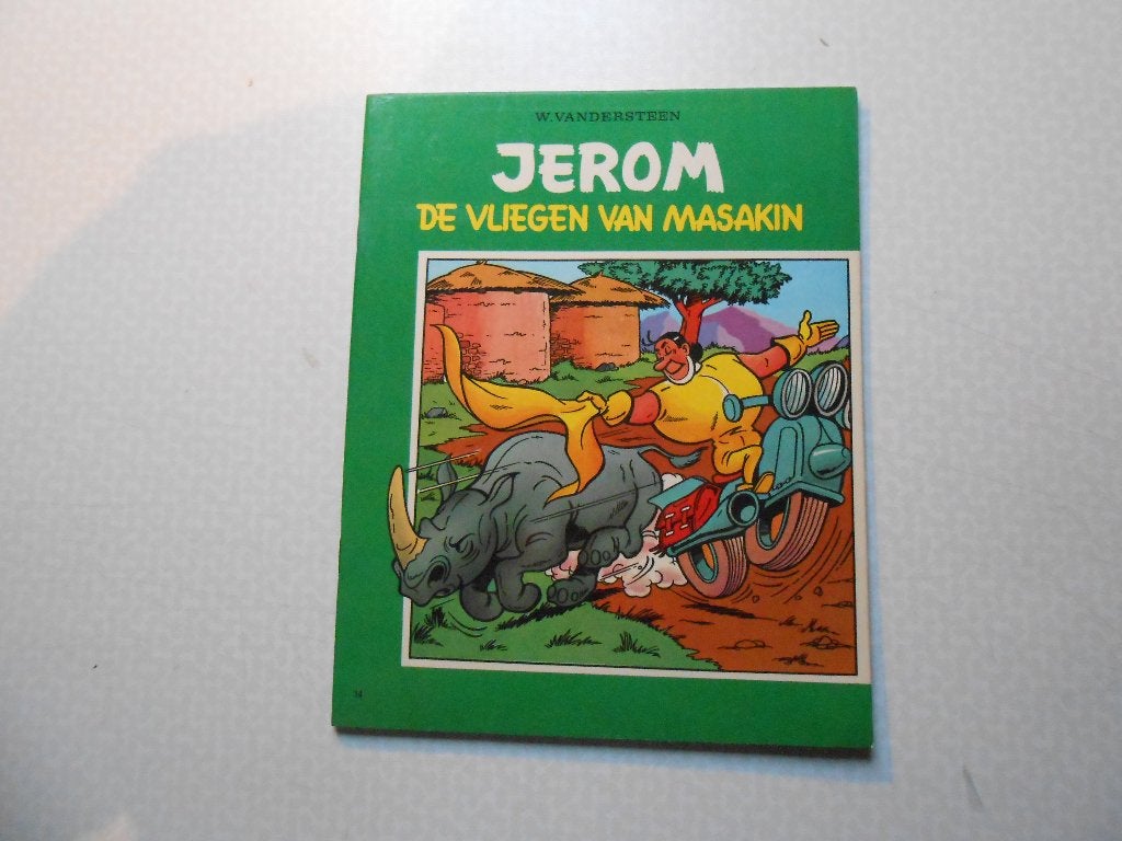 Jerom 14 De vliegen van Masakin 1968 1ste druk., Livres, BD, Neuf, Enlèvement ou Envoi, Willy Vandersteen, Une BD
