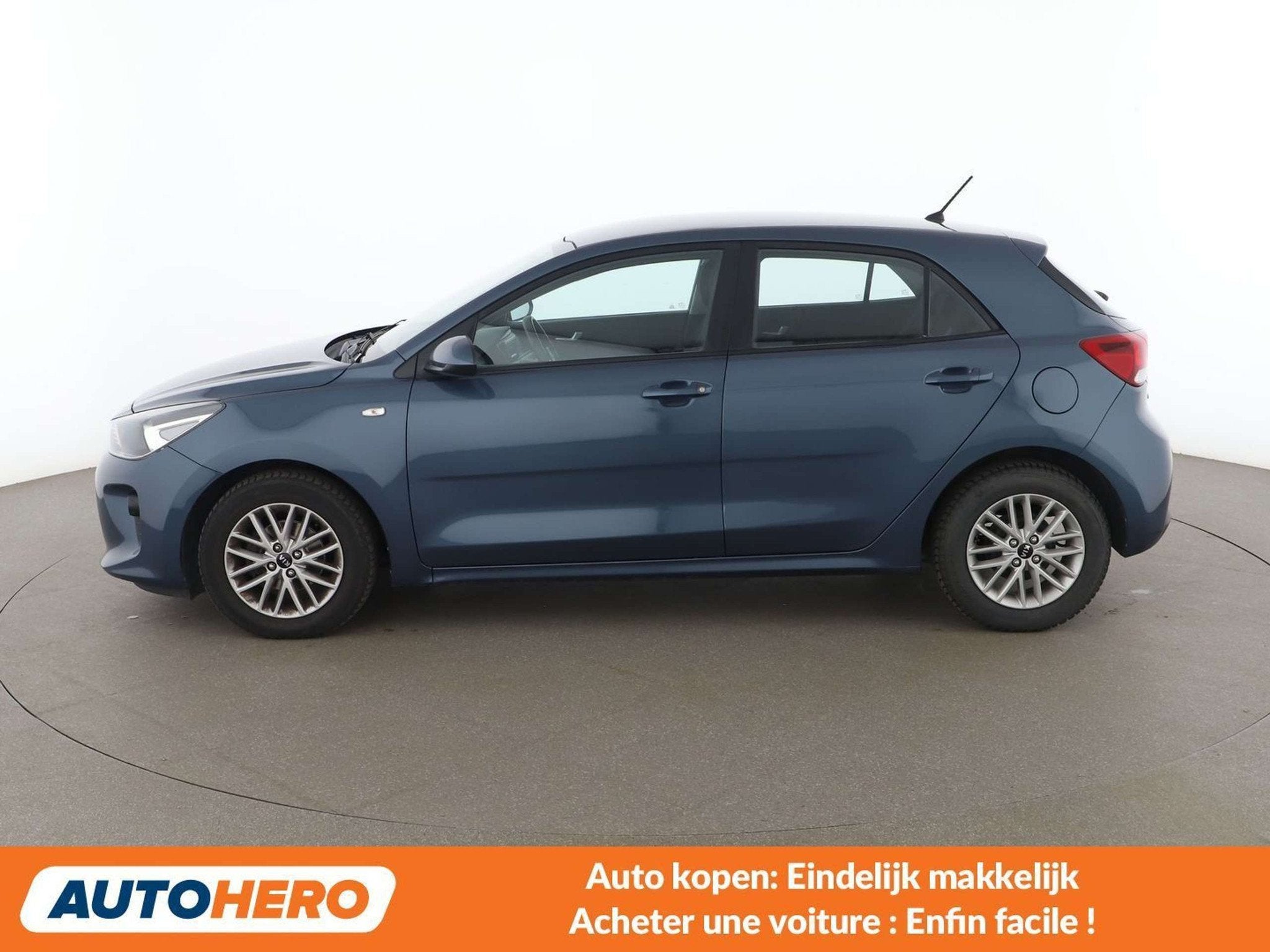 Kia Rio 1.2 Sensation (bj 2018), Auto's, Kia, Voorwielaandrijving, Stof, Gebruikt, Zwart