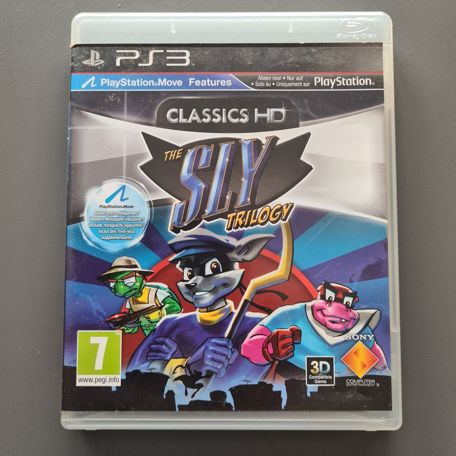 Ps3 The Sly Trilogy, Games en Spelcomputers, Games | Sony PlayStation 3, Avontuur en Actie, 1 speler, Ophalen of Verzenden, Zo goed als nieuw