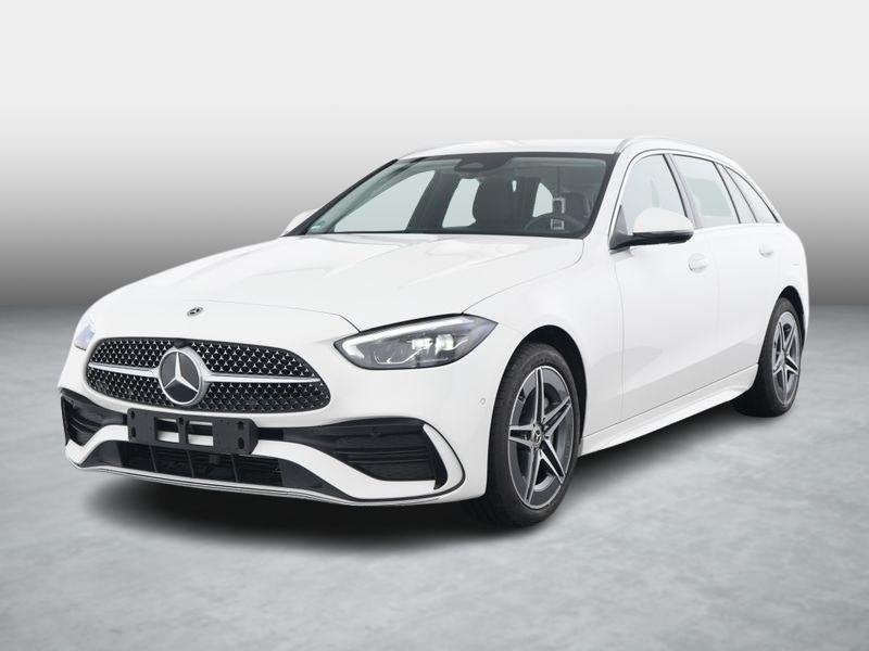 Mercedes-Benz C-klasse 300 DE Break AMG Line | Smartphone In, Auto's, Mercedes-Benz, Automaat, 197 pk, Zwart, 4 cilinders