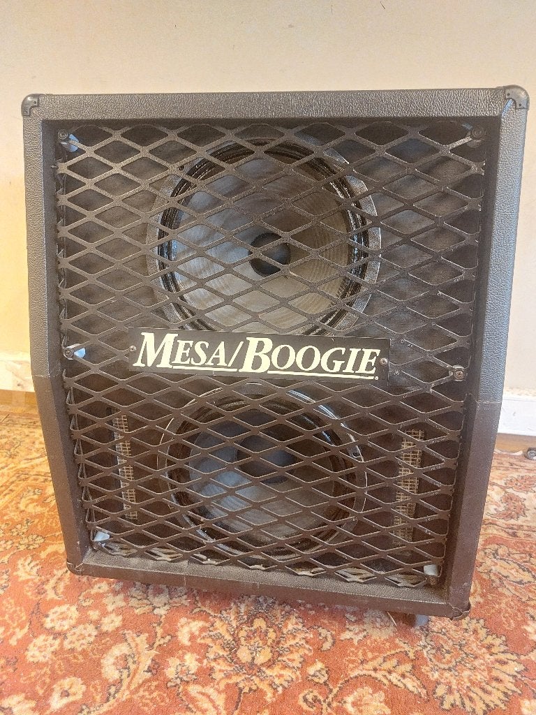 Mesa boogie 2x12 cab, v30+G12K100, 8 ohm, Muziek en Instrumenten, Versterkers | Bas en Gitaar, Ophalen, Gebruikt, Gitaar, 100 watt of meer