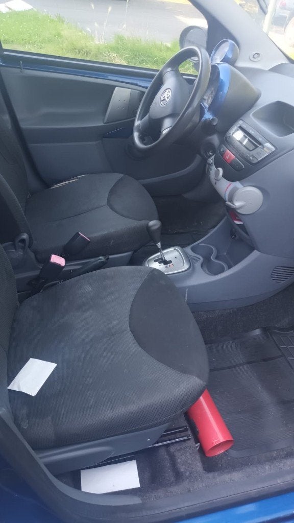 Toyota aygo, Auto's, Toyota, Automaat, 4 deurs, Blauw, Particulier