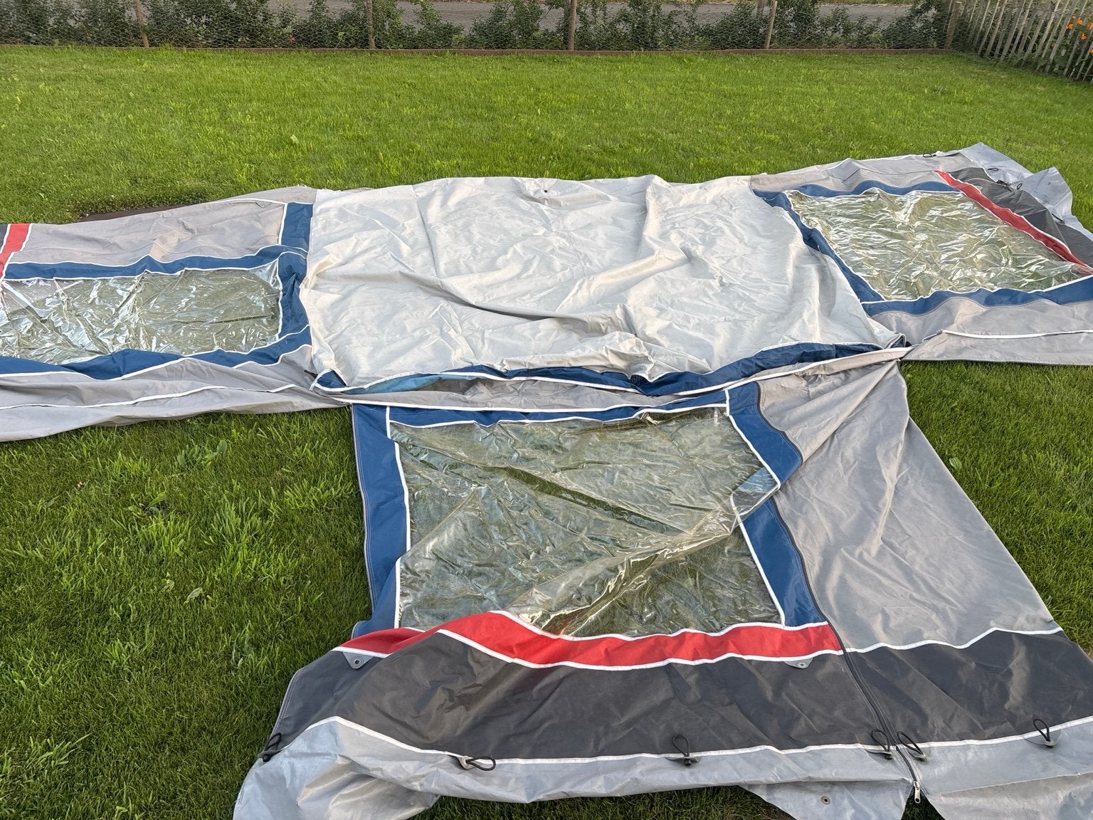 Eriba voortent, Caravanes & Camping, Auvents, Utilisé, Enlèvement