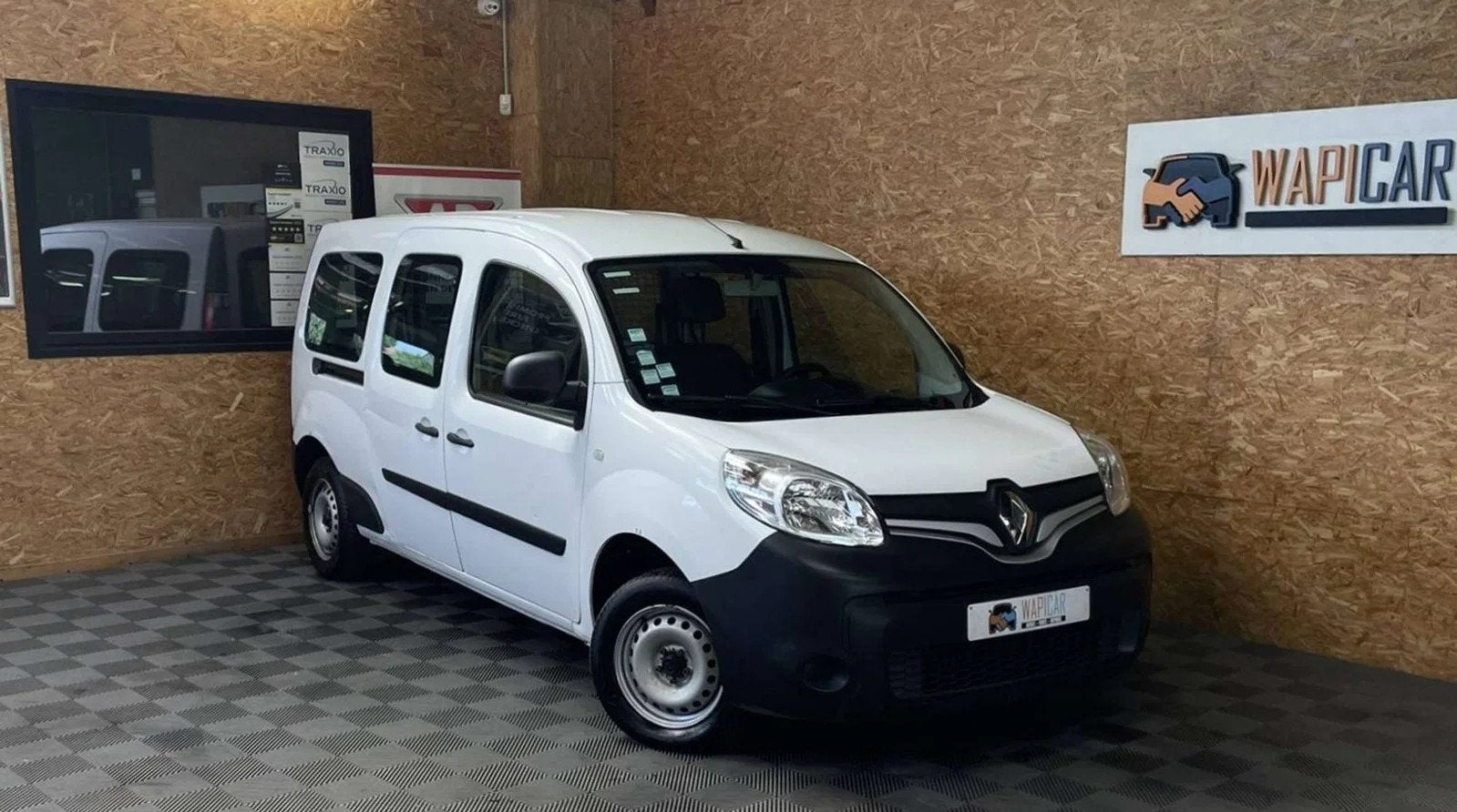 Renault Kangoo Maxi 1.5 dCi eur6 utilitaire * TVA récupéra, Autos, 121 g/km, Euro 6, Entreprise, Noir