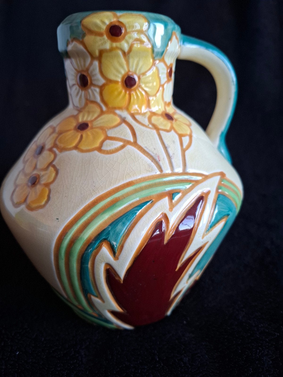 Vase Art decoThomas Forester&sons, Antiquités & Art, Enlèvement ou Envoi