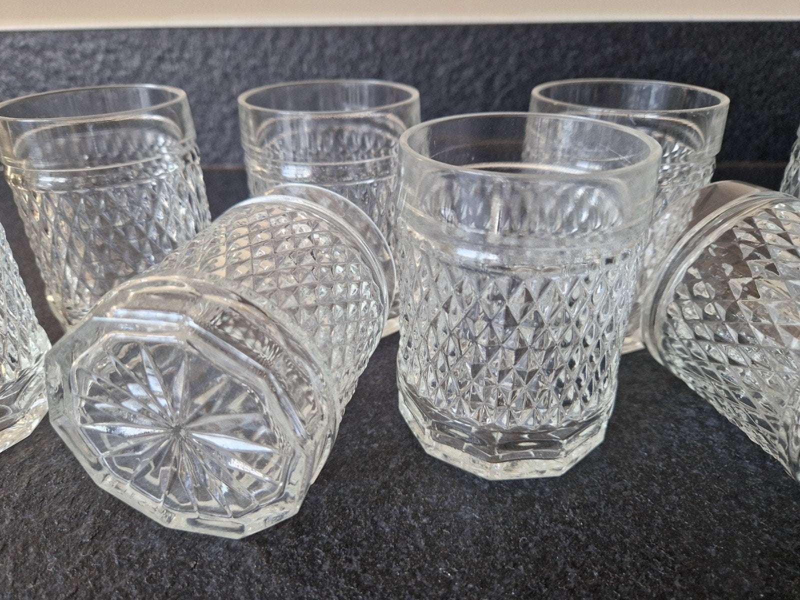 vintage Nestlé glazen, Ophalen