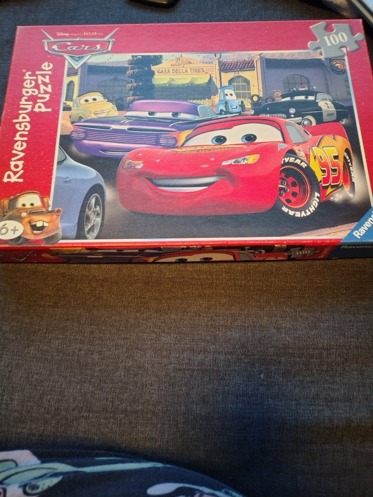 puzzel Cars Disney, Ophalen of Verzenden, Meer dan 50 stukjes, Zo goed als nieuw, 6 jaar of ouder