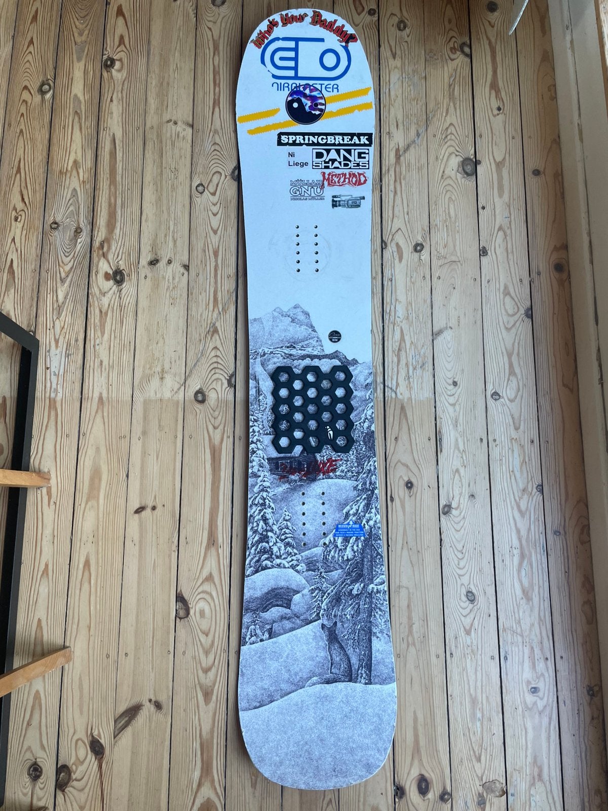 Gnu Mullair Snowboard - 161w, Sport en Fitness, Ophalen, Zo goed als nieuw, Board