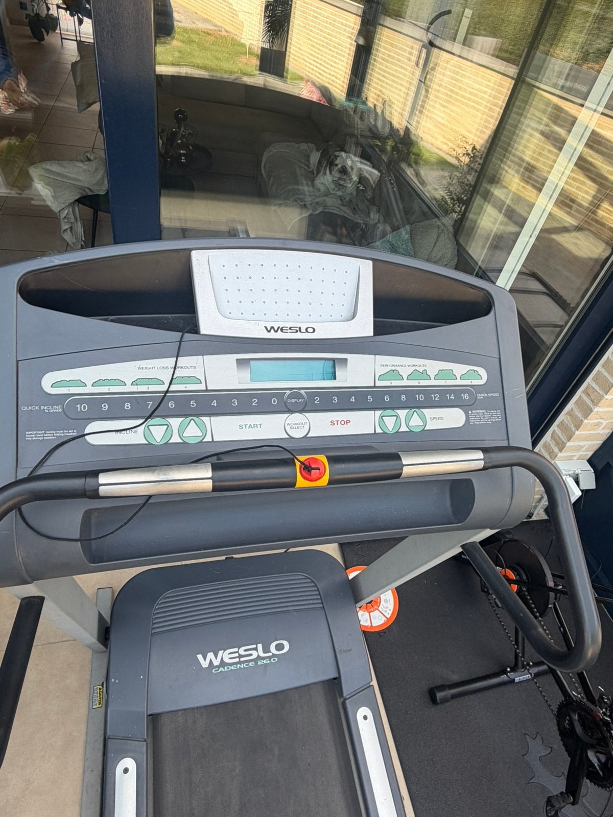 Loopband weslo, Enlèvement, Utilisé, Tapis roulant
