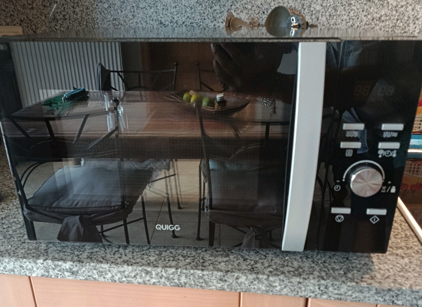 micro ,hete lucht , gril combioven ,als nieuw, Comme neuf, 45 à 60 cm, Four à micro-ondes combiné, Gril