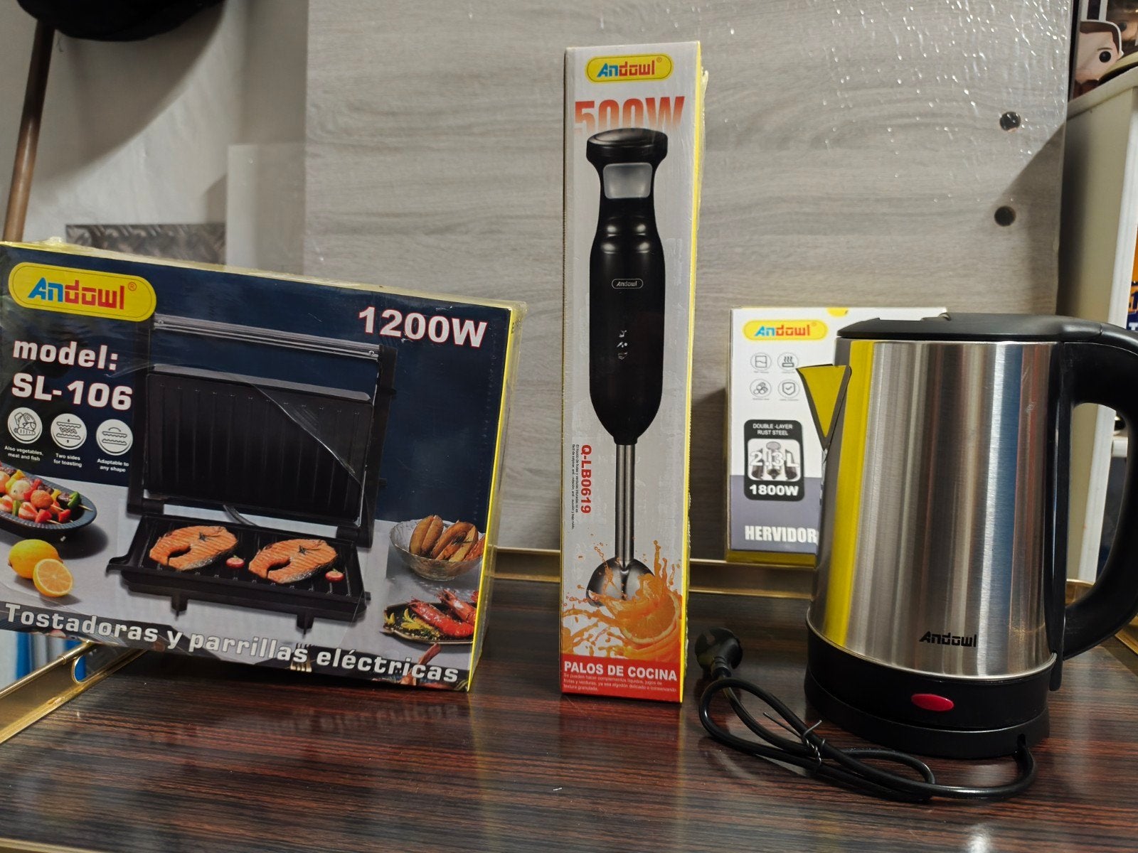Waterkoker- Mixer - Tostmachine, Elektronische apparatuur, Airfryers, Ophalen, Nieuw