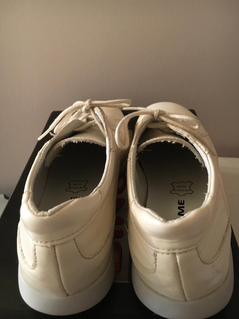 Super zachte comfortabele lederen schoenen maat 38 NIEUW!, Ophalen, Wit, Nieuw, Wandelschoenen
