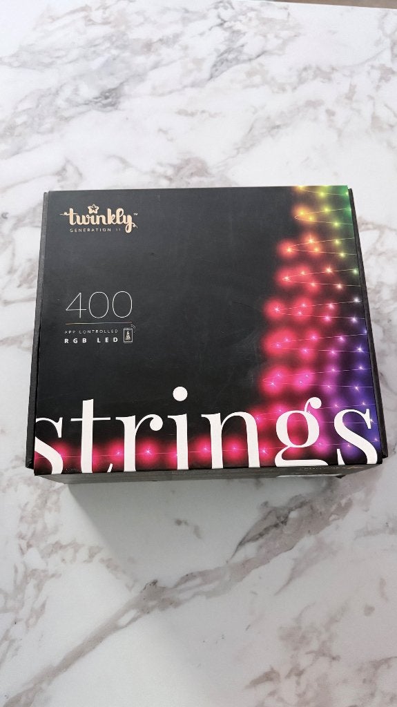 Twinkly Strings LED-lichtslinger met 400 LED's - 32 meter, Ophalen of Verzenden, Zo goed als nieuw