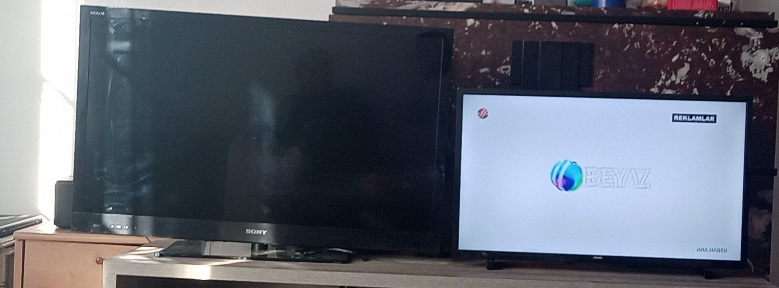 SONY LED 43 inch  en Philips smart 32inch  Tv, Ophalen, LED, Philips