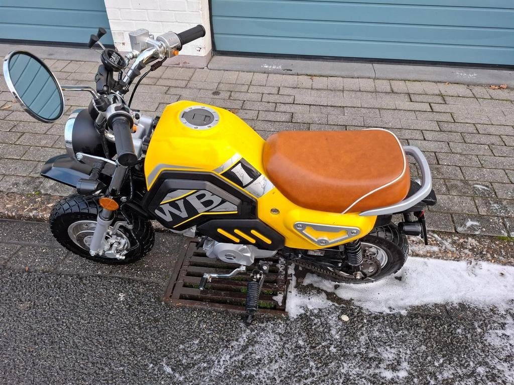 WBI Kong (moderne Monkey), Fietsen en Brommers, Brommers | Overige merken, Ophalen, Zo goed als nieuw, 50 cc, WBI Kong