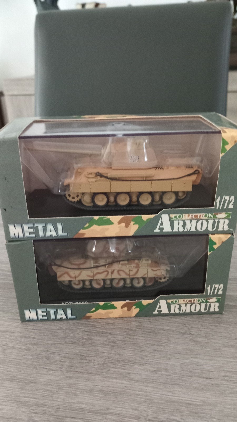 Set: 2x CDC Armour Collection Panther Tanks 1:72 ( Mint ), Hobby & Loisirs créatifs, Modélisme | Voitures & Véhicules, Enlèvement
