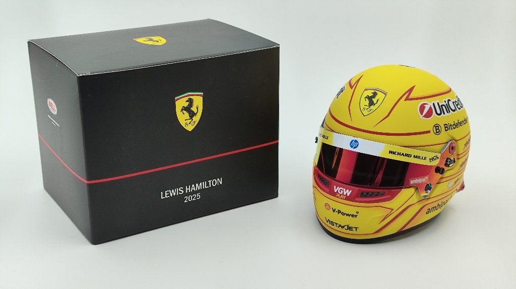 Bell HP77 Lewis Hamilton Ferrari F1 helm 1/2, Enlèvement ou Envoi, Neuf, ForTwo