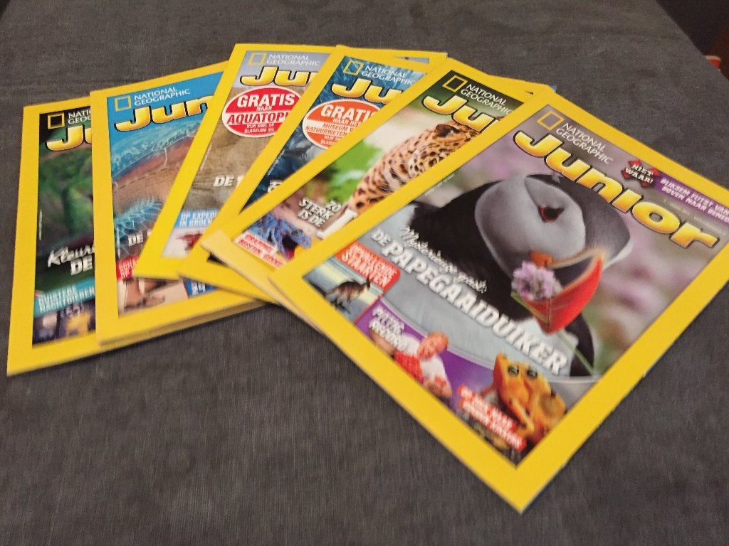Lotje National Geographic Junior Magazines, Ophalen of Verzenden, Zo goed als nieuw, Wetenschap en Natuur